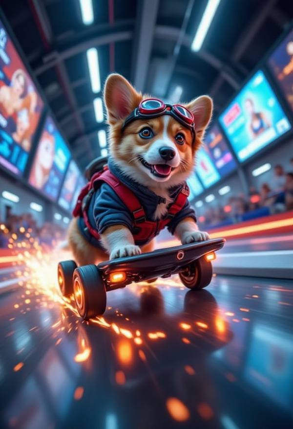 AI-generated image analyzed by PromptLens