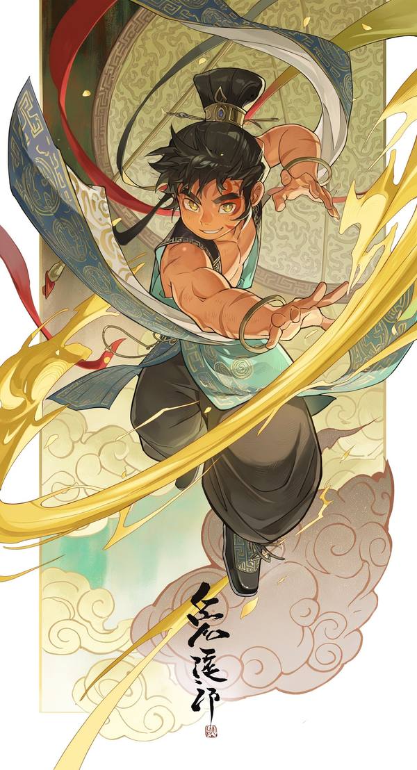 AI-generated image analyzed by PromptLens