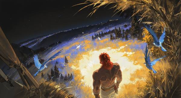 AI-generated image analyzed by PromptLens