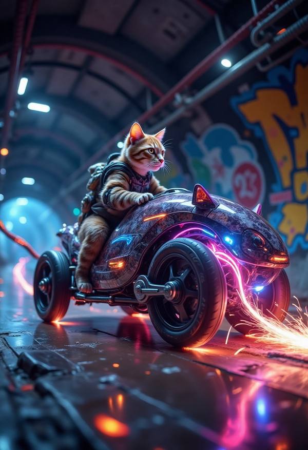 AI-generated image analyzed by PromptLens