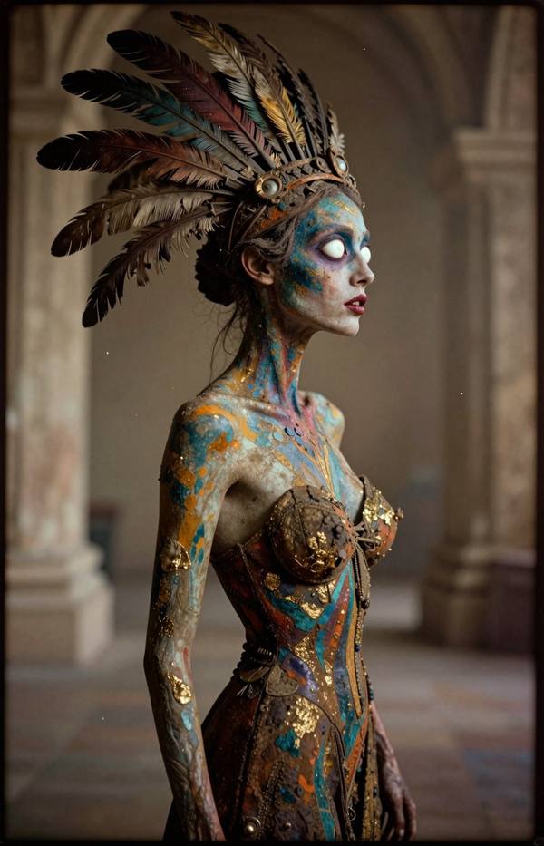 AI-generated image analyzed by PromptLens