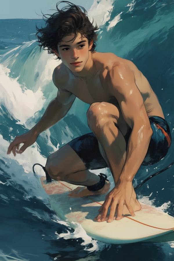 AI-generated image analyzed by PromptLens