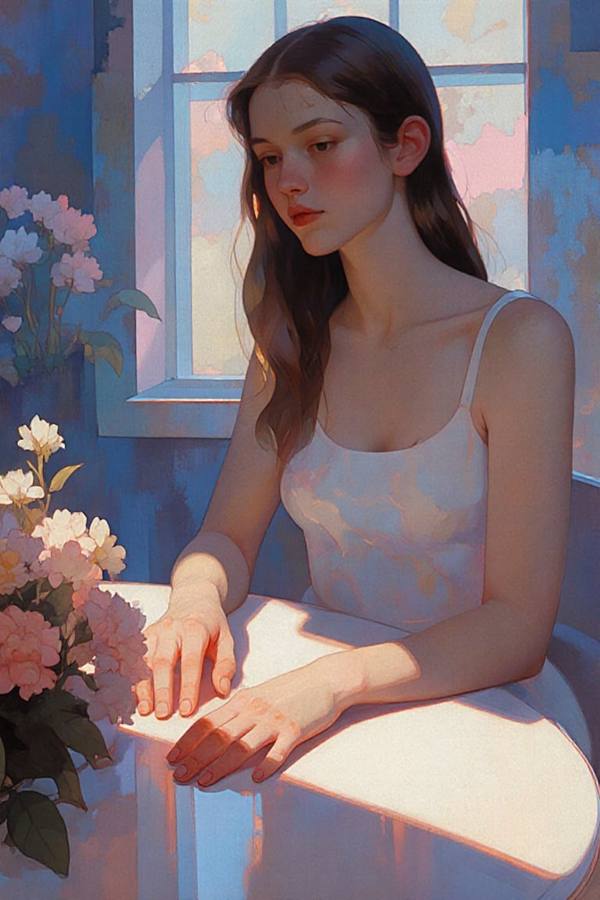 AI-generated image analyzed by PromptLens