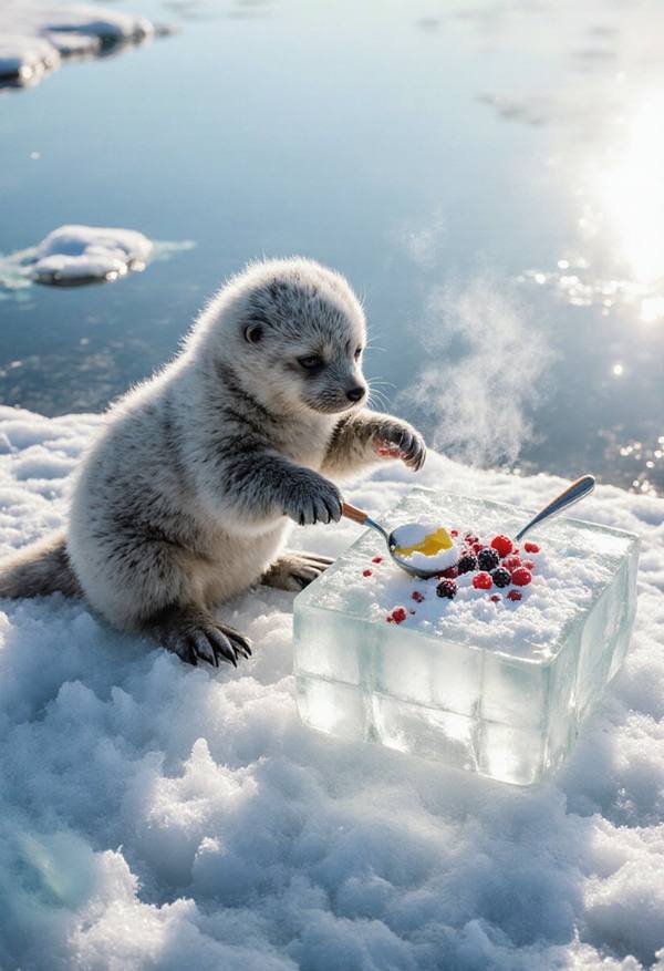 AI-generated image analyzed by PromptLens