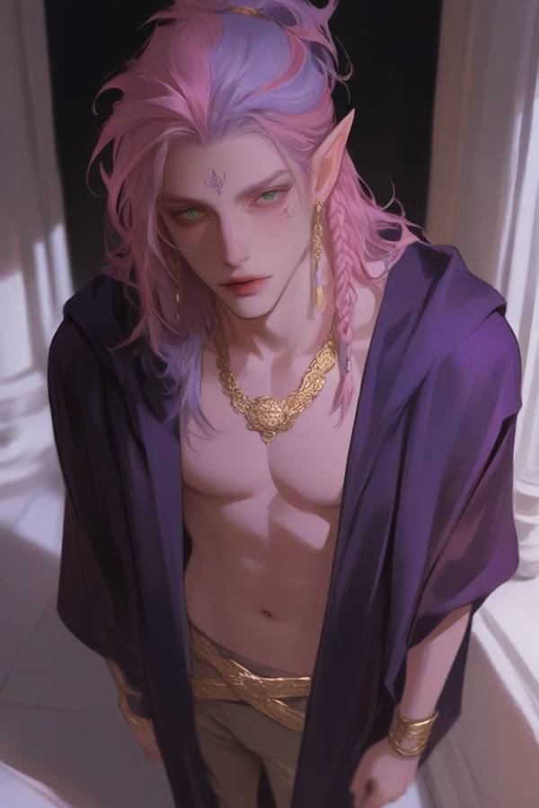 AI-generated image analyzed by PromptLens