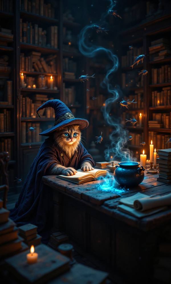 AI-generated image analyzed by PromptLens