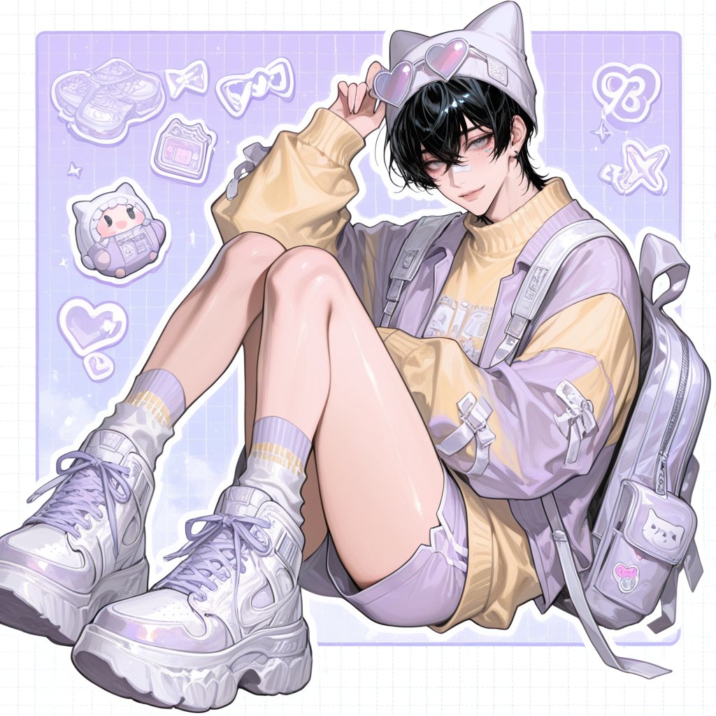 AI-generated image analyzed by PromptLens