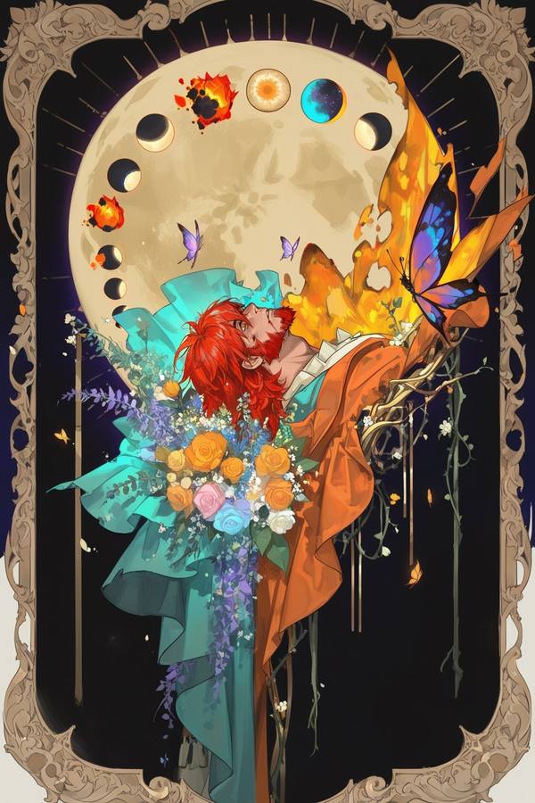 AI-generated image analyzed by PromptLens