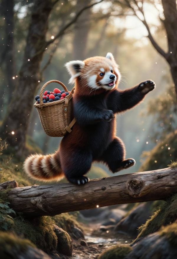 AI-generated image analyzed by PromptLens