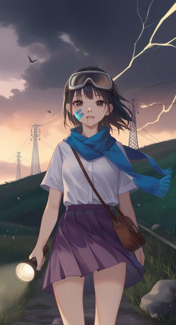 AI-generated image analyzed by PromptLens