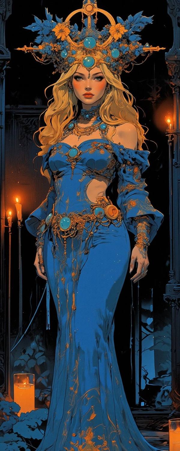 AI-generated image analyzed by PromptLens