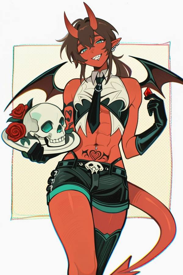 AI-generated image analyzed by PromptLens