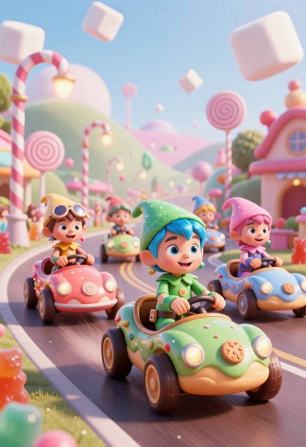 AI-generated image analyzed by PromptLens