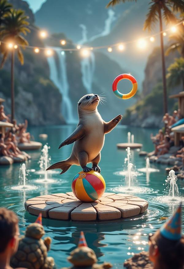 AI-generated image analyzed by PromptLens