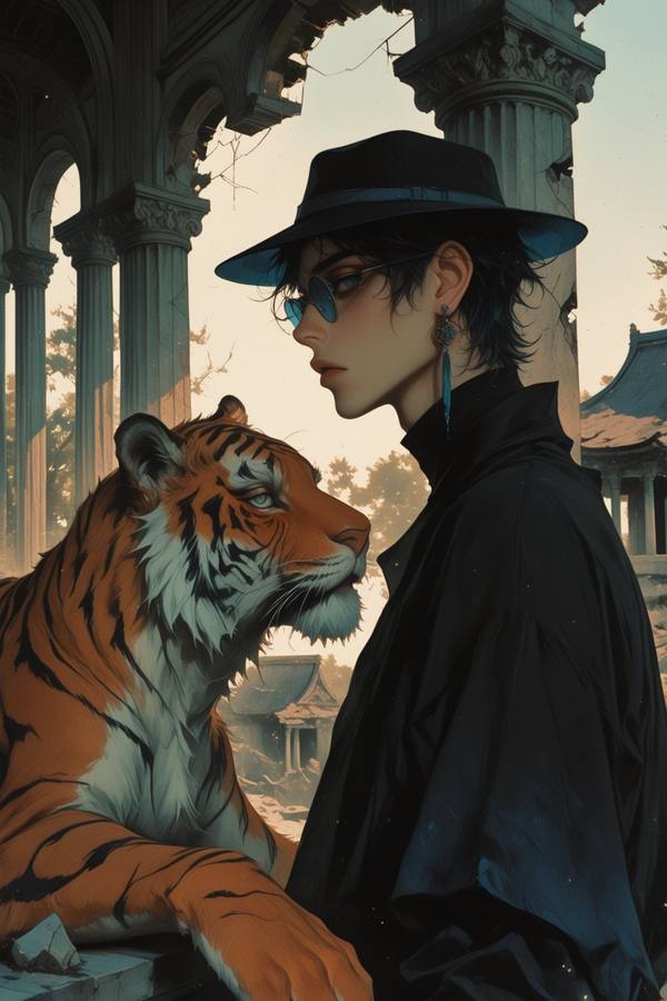 AI-generated image analyzed by PromptLens