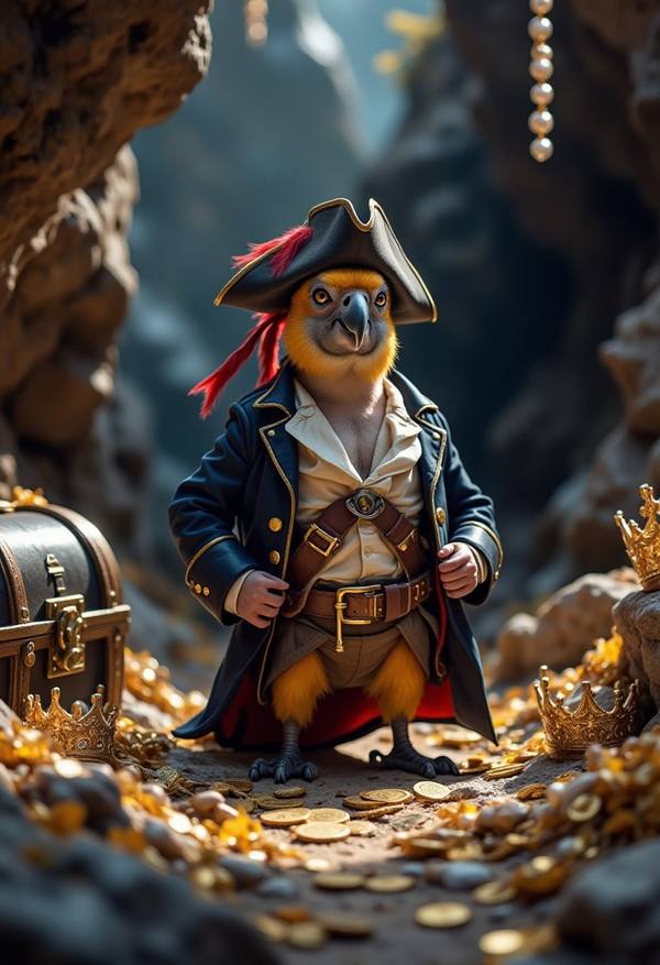 AI-generated image analyzed by PromptLens