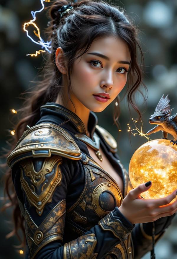 AI-generated image analyzed by PromptLens