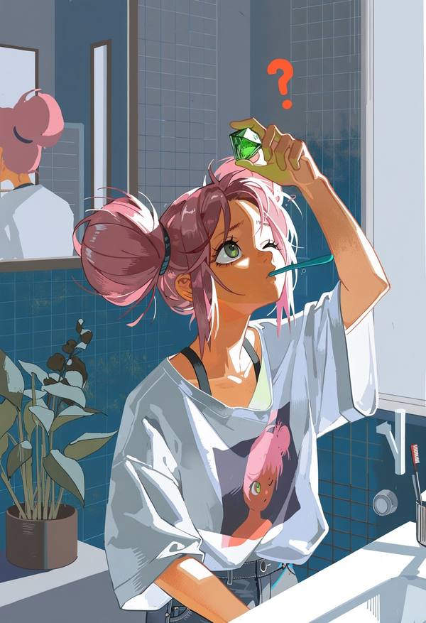 AI-generated image analyzed by PromptLens