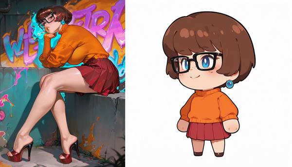 AI-generated image analyzed by PromptLens