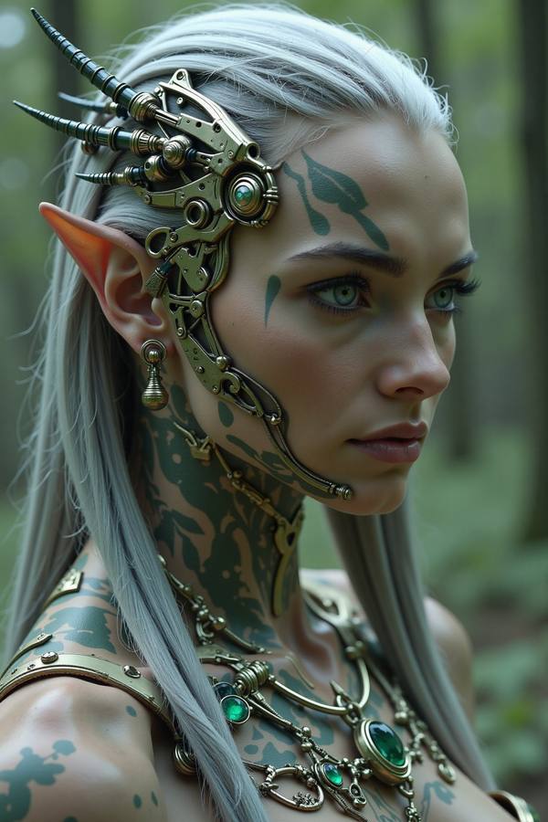 AI-generated image analyzed by PromptLens