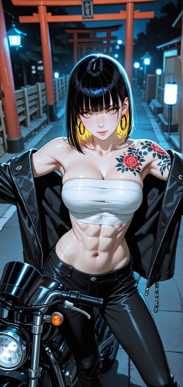 AI-generated image analyzed by PromptLens