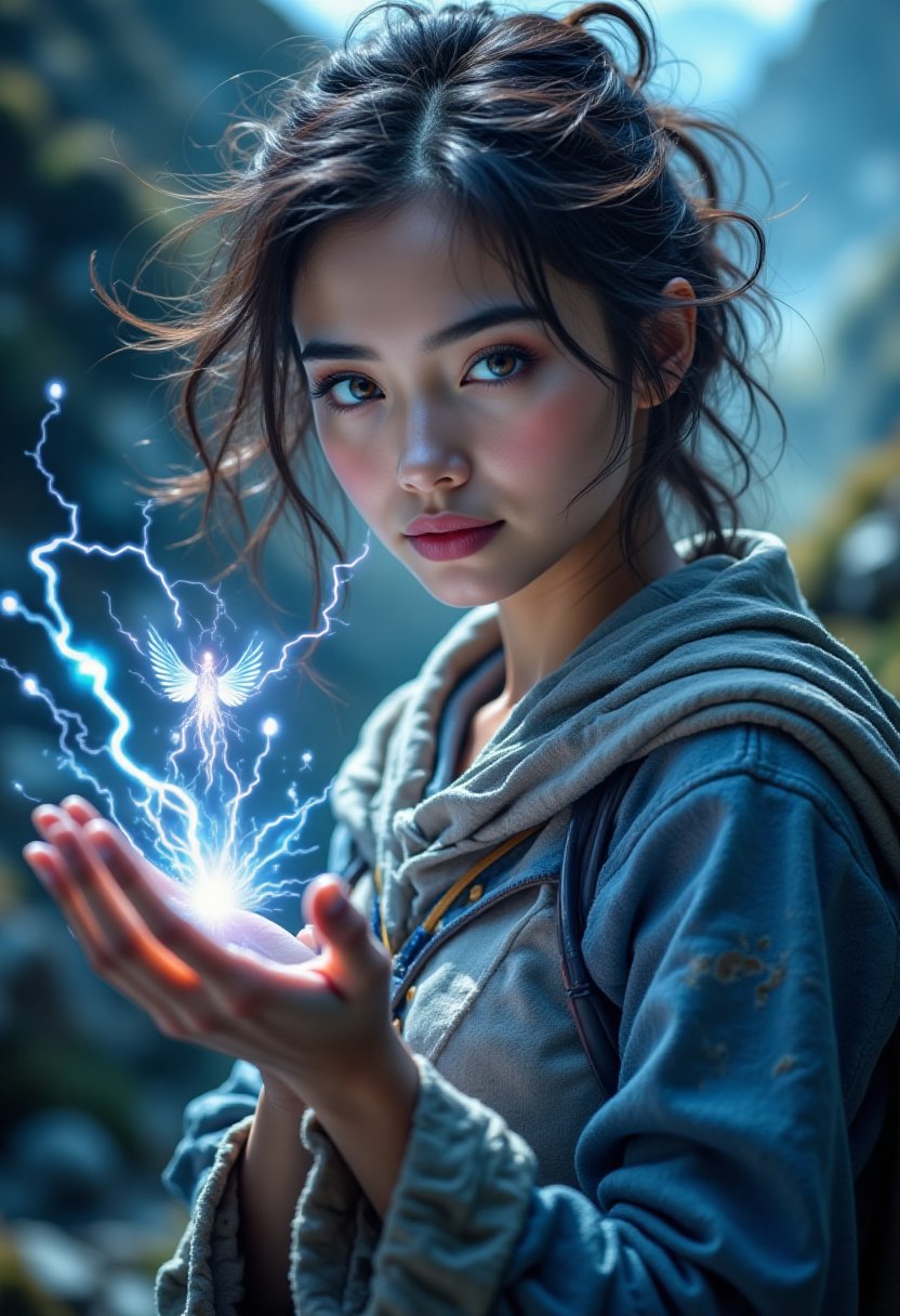 AI-generated image analyzed by PromptLens