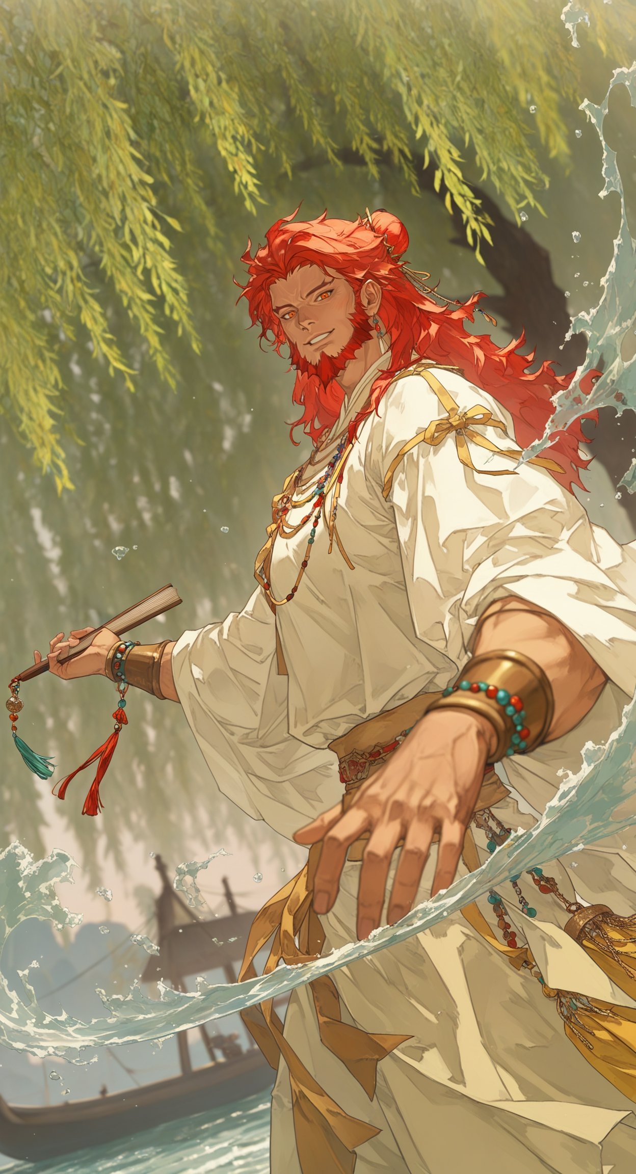 AI-generated image analyzed by PromptLens