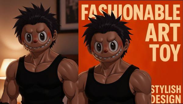 AI-generated image analyzed by PromptLens