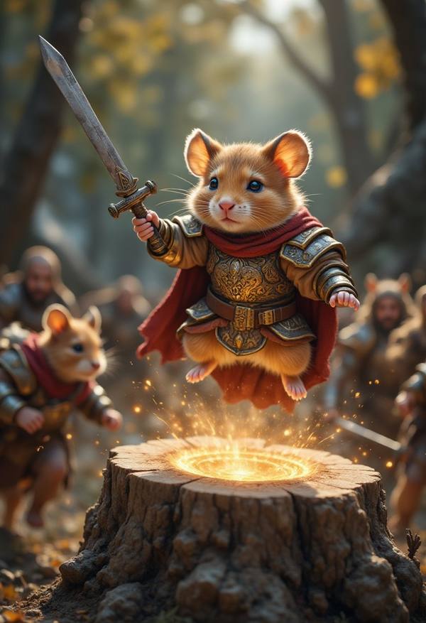 AI-generated image analyzed by PromptLens