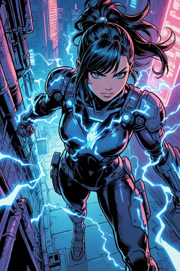 AI-generated image analyzed by PromptLens