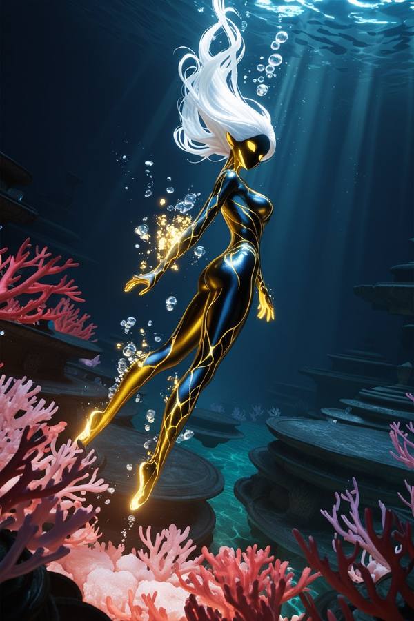 AI-generated image analyzed by PromptLens