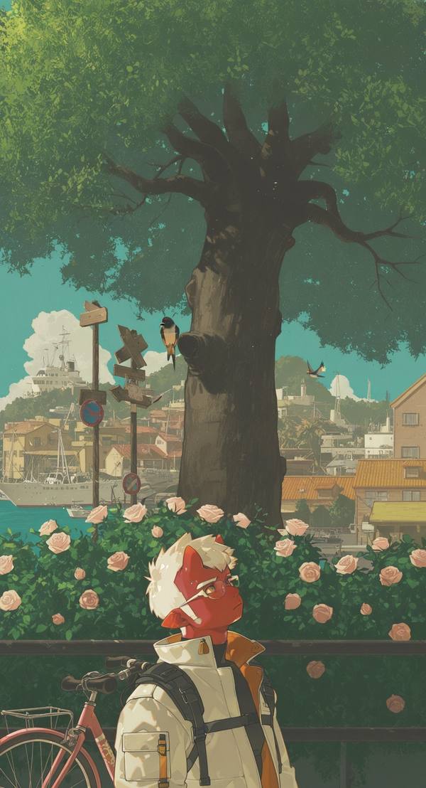 AI-generated image analyzed by PromptLens