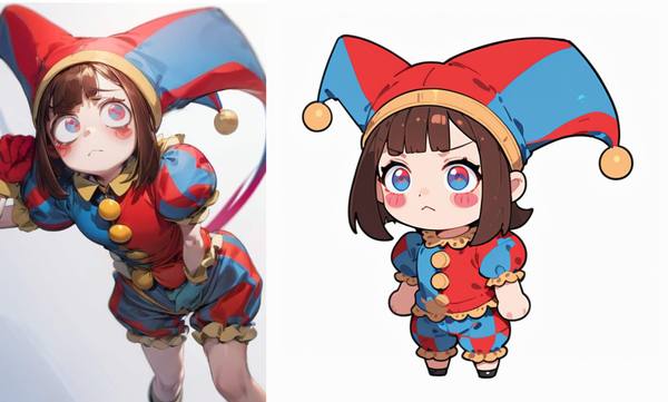 AI-generated image analyzed by PromptLens