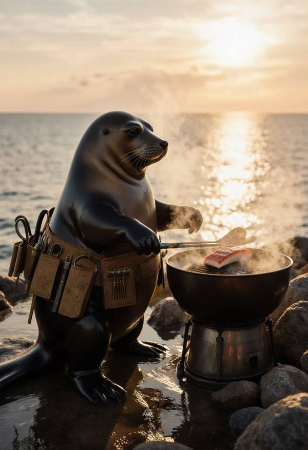 AI-generated image analyzed by PromptLens