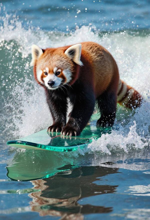 AI-generated image analyzed by PromptLens