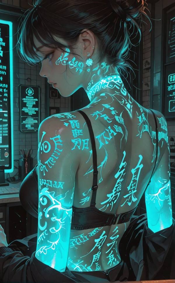 AI-generated image analyzed by PromptLens