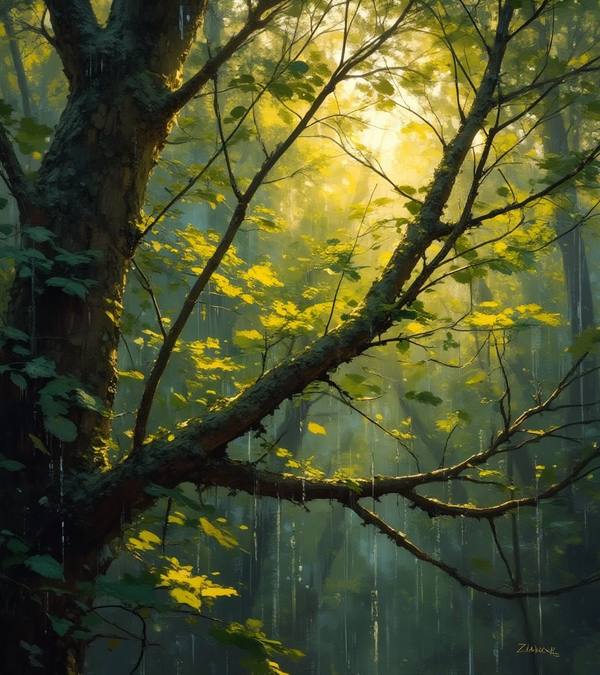 AI-generated image analyzed by PromptLens