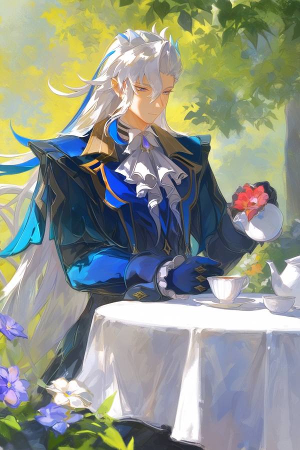 AI-generated image analyzed by PromptLens