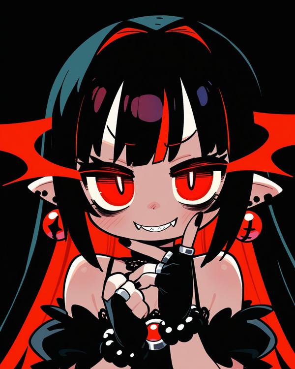 AI-generated image analyzed by PromptLens