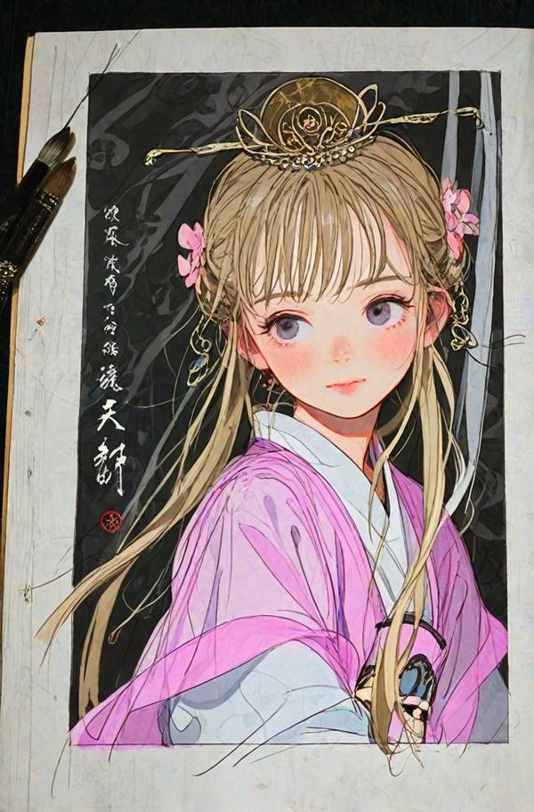 AI-generated image analyzed by PromptLens