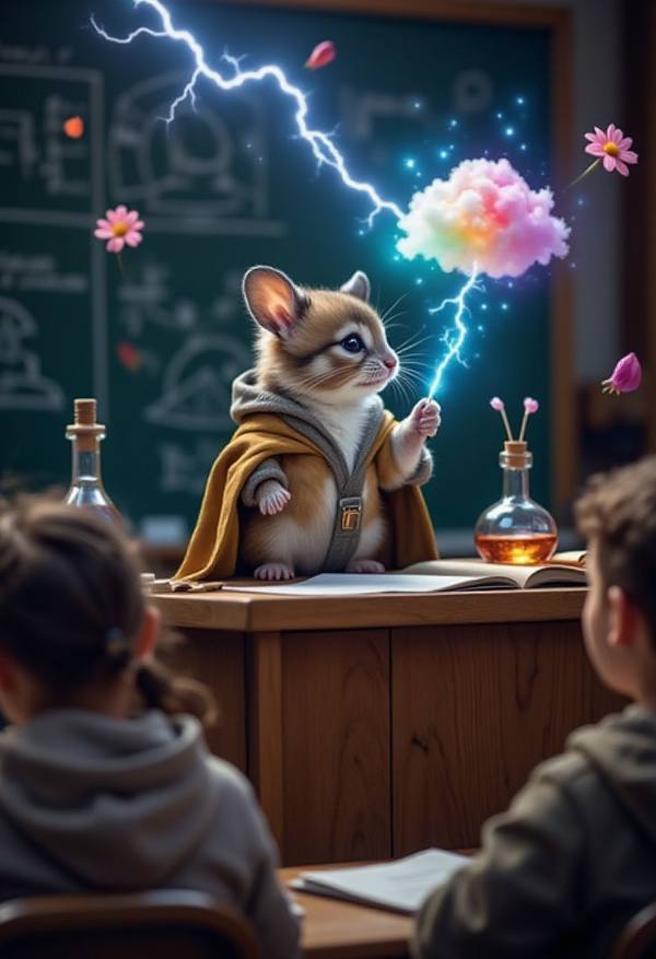 AI-generated image analyzed by PromptLens