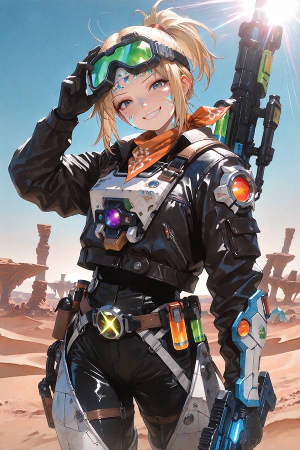 AI-generated image analyzed by PromptLens