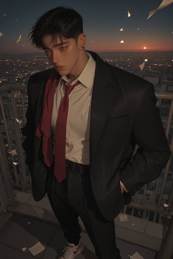 AI-generated image analyzed by PromptLens