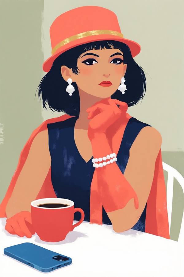 AI-generated image analyzed by PromptLens