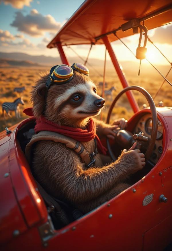 AI-generated image analyzed by PromptLens