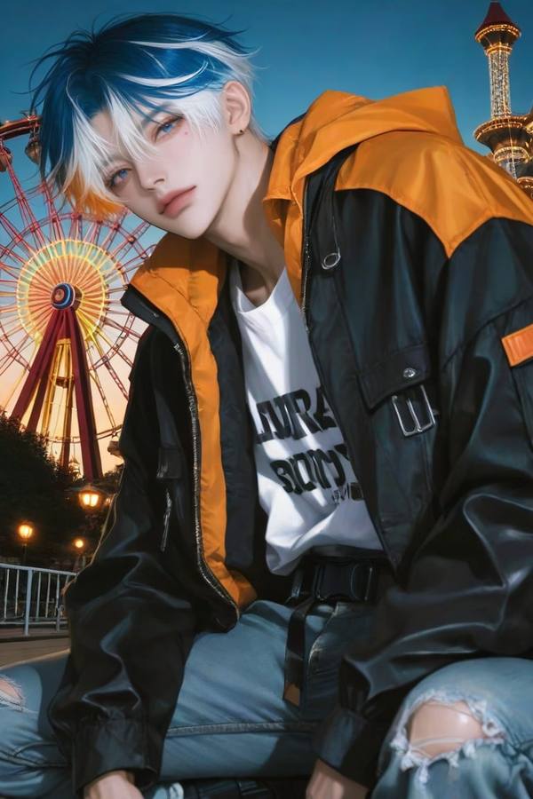 AI-generated image analyzed by PromptLens