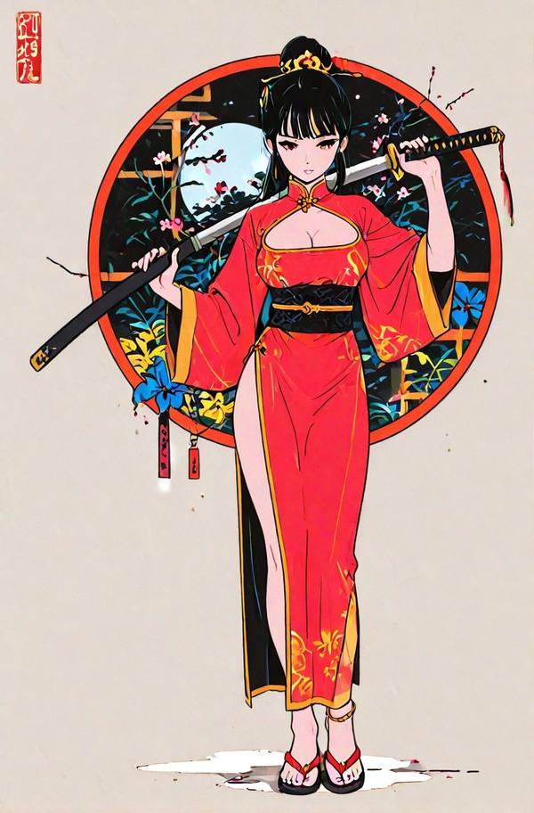 AI-generated image analyzed by PromptLens