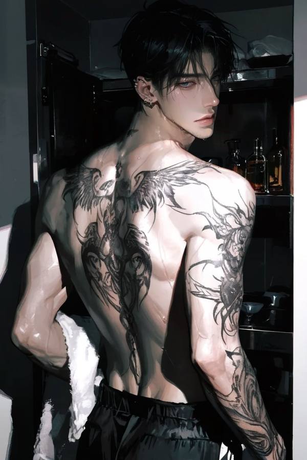 AI-generated image analyzed by PromptLens