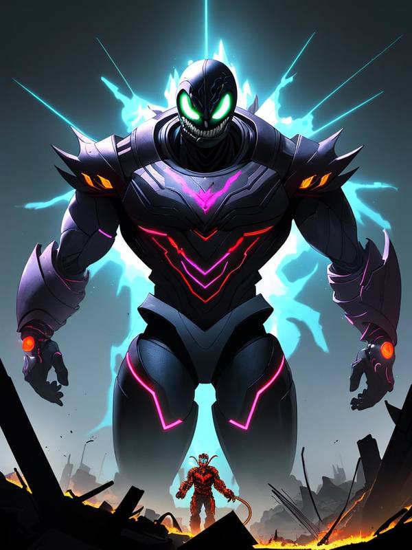 AI-generated image analyzed by PromptLens