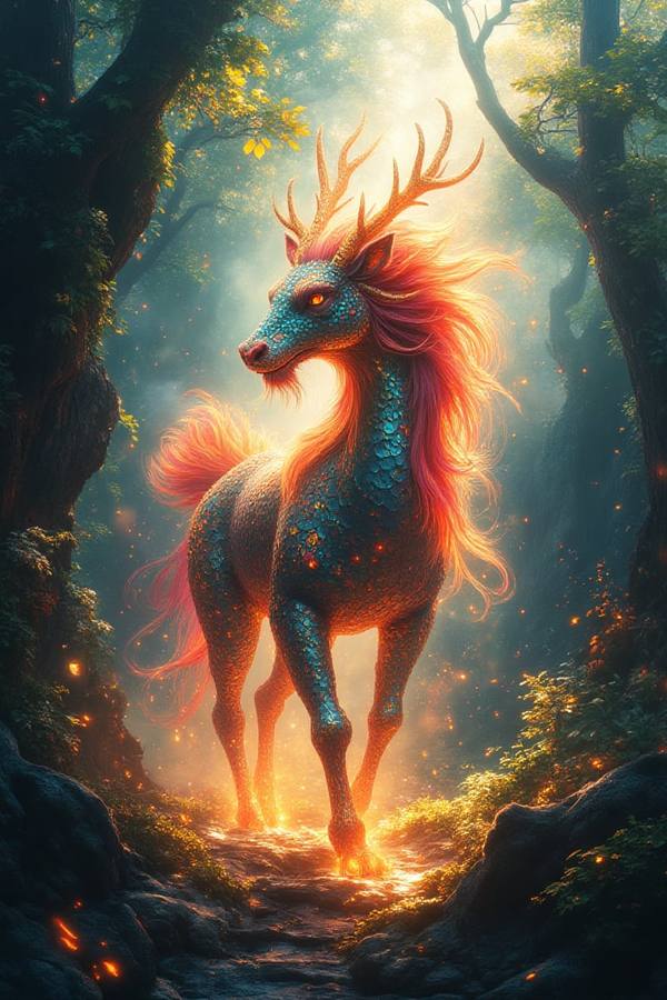 AI-generated image analyzed by PromptLens